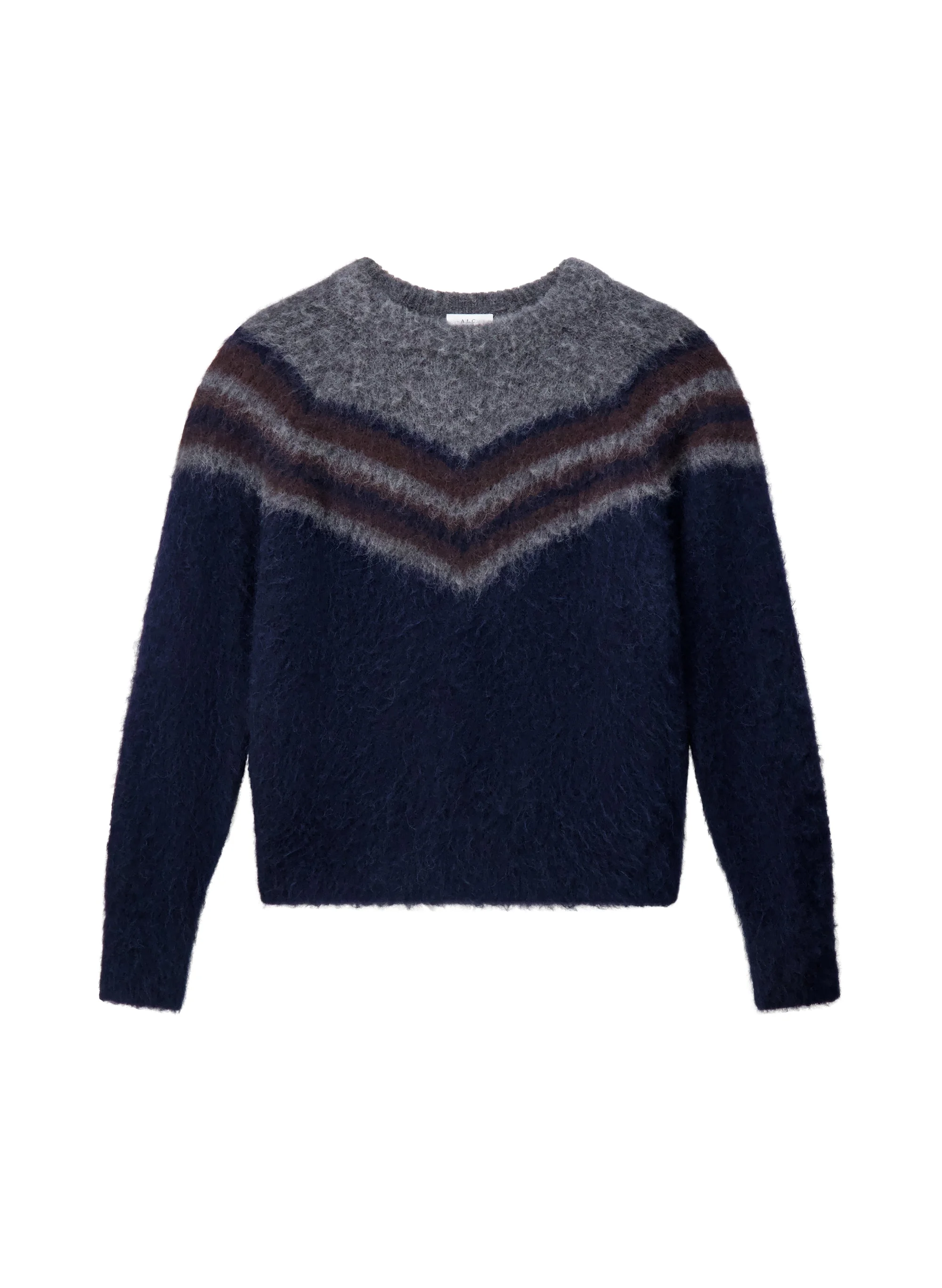 Sarah Brushed Alpaca Sweater - 1