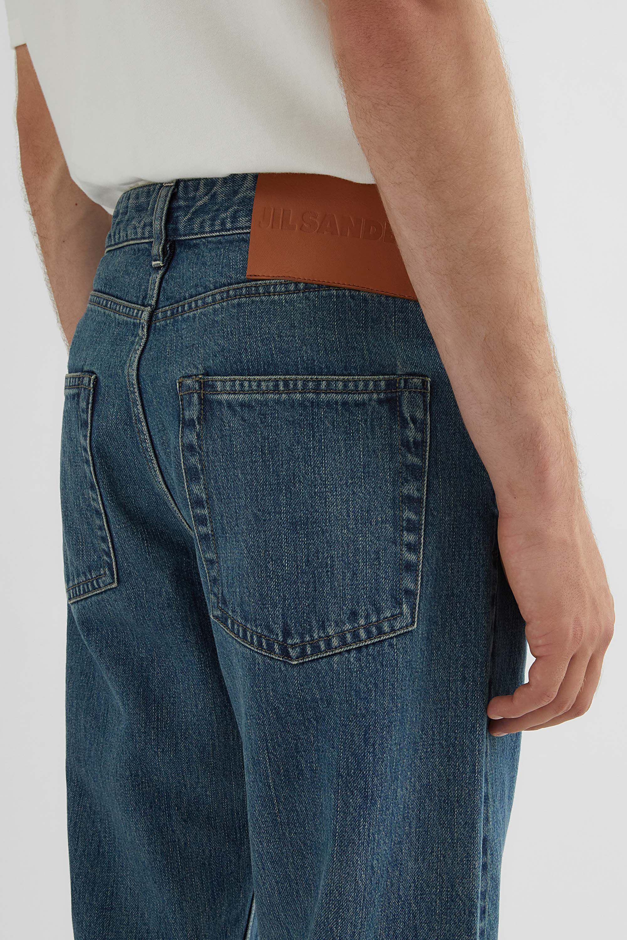 Regular Denim Trousers - 4