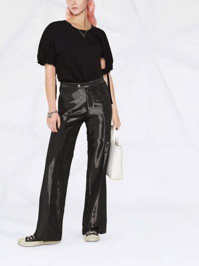 Yohji Yamamoto puff-sleeve T-shirt outlook