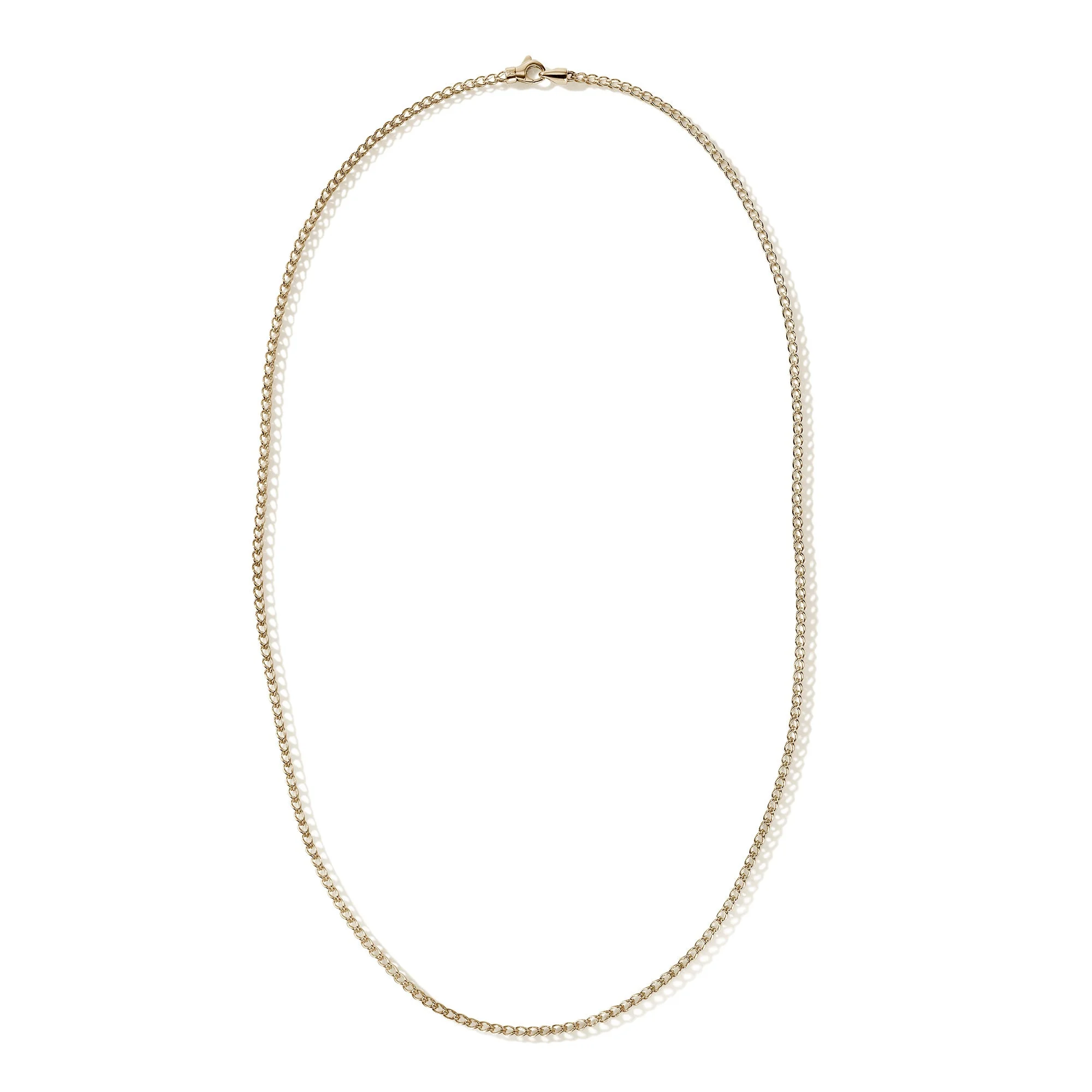 Surf Necklace, Gold, 2.3MM - 1
