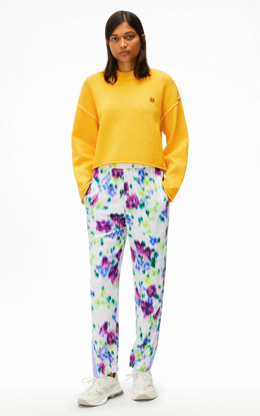 Tiger Crest jumper with contrasting seams - 3