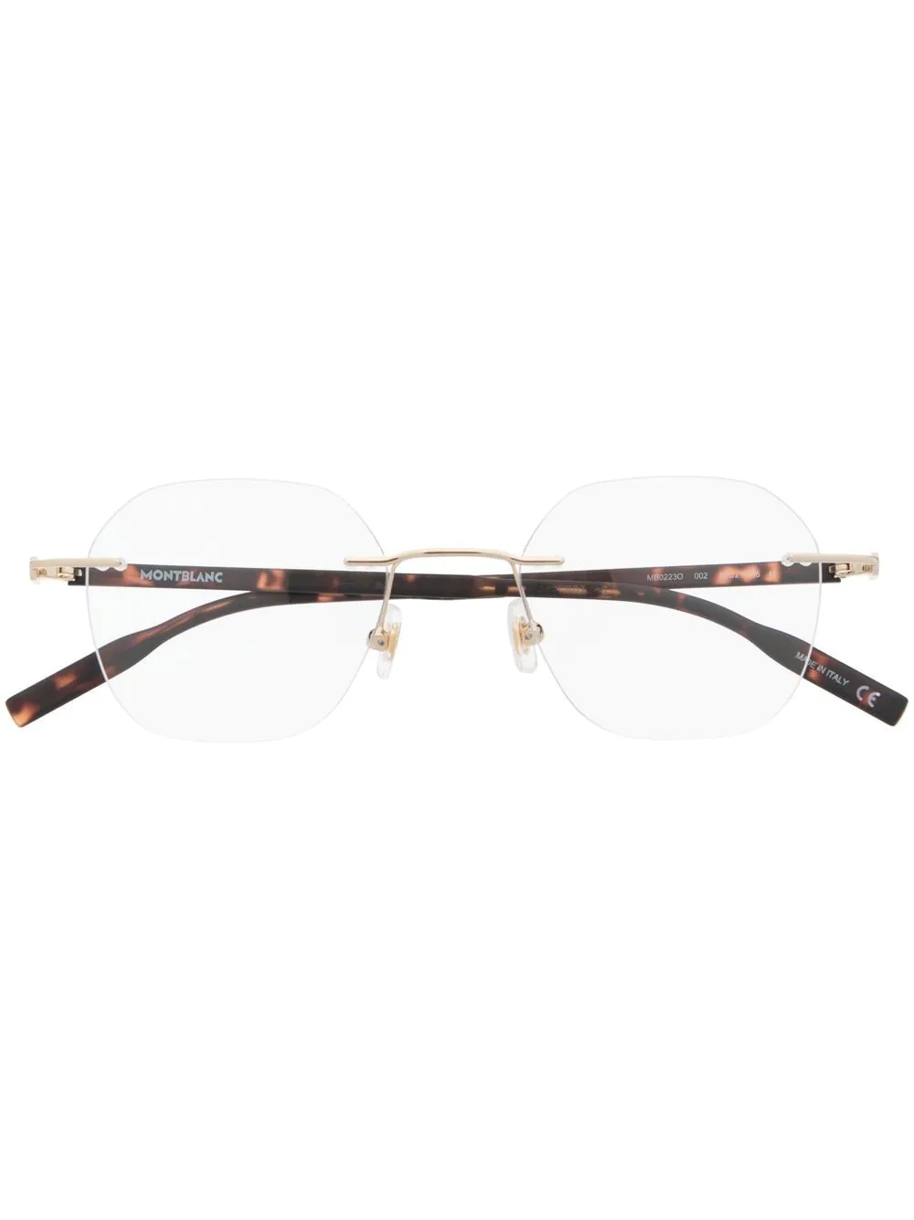 MB 0223O square-shape glasses - 1