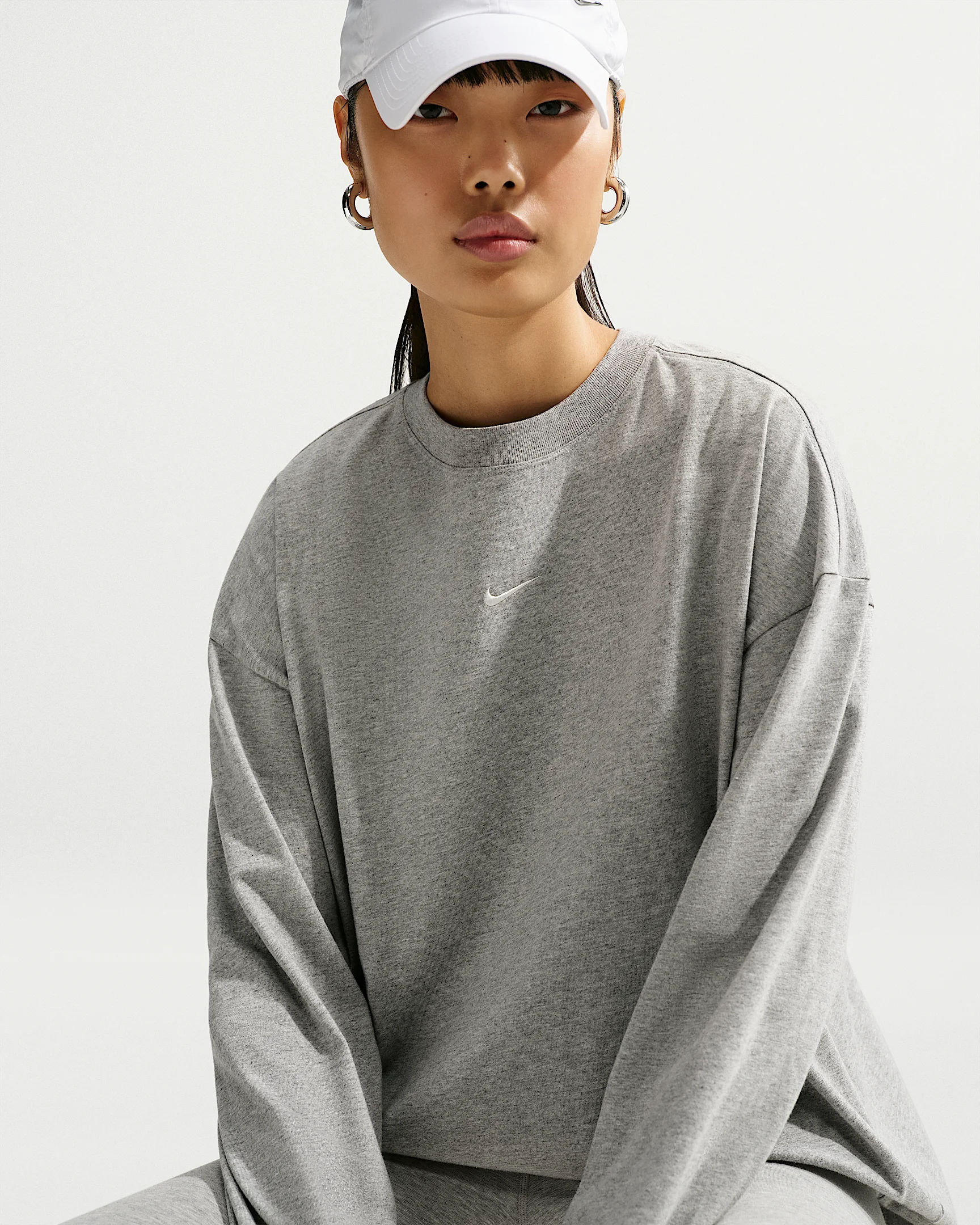 Nike Sportswear Classic Women's Oversized Long-Sleeve T-Shirt - 1