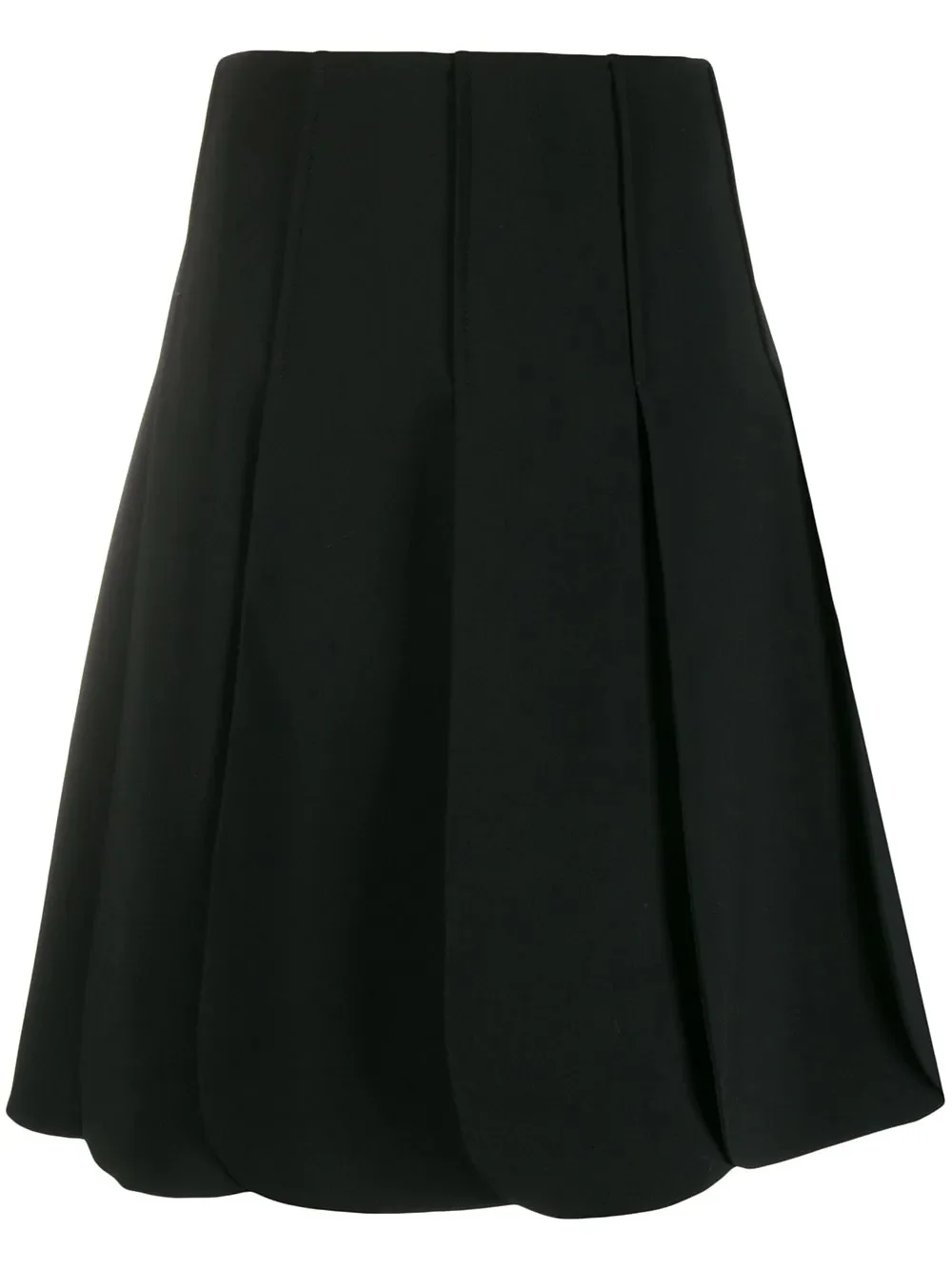 pleated A-line skirt - 1