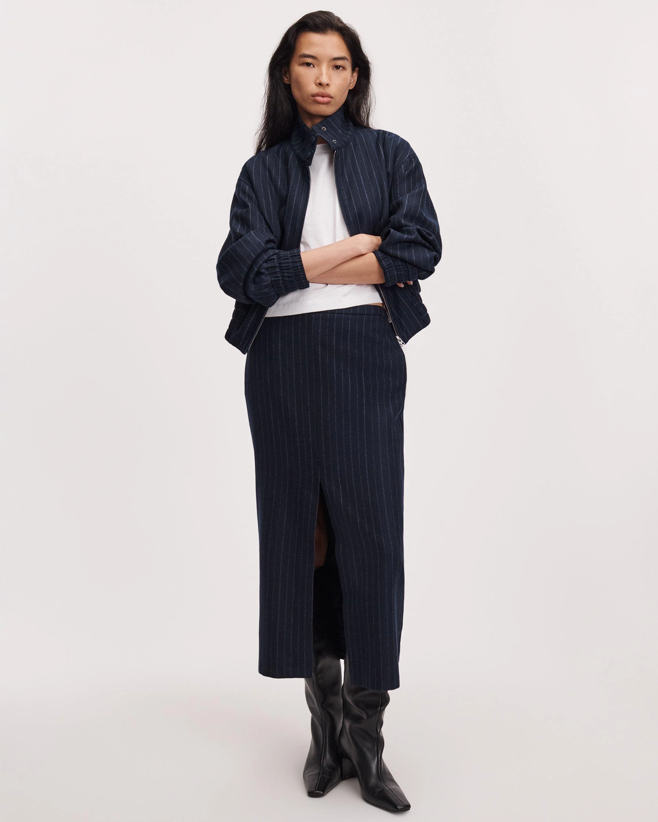 Bessie Striped Skirt - 1