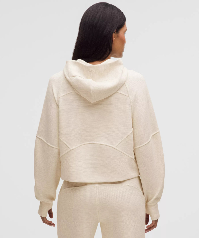 Scuba Oversized Full-Zip Hoodie *Waffle 3