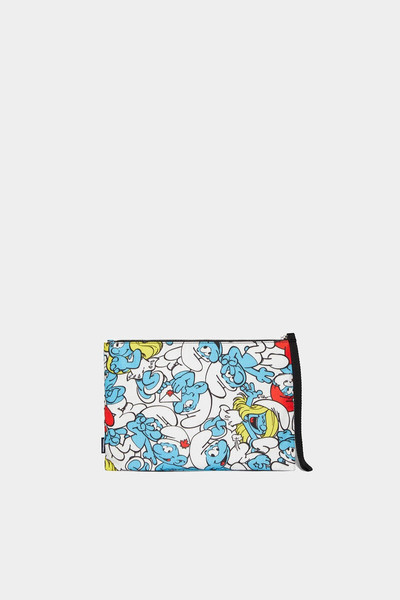 DSQUARED2 SMURFS CROWD ZIP POUCH outlook