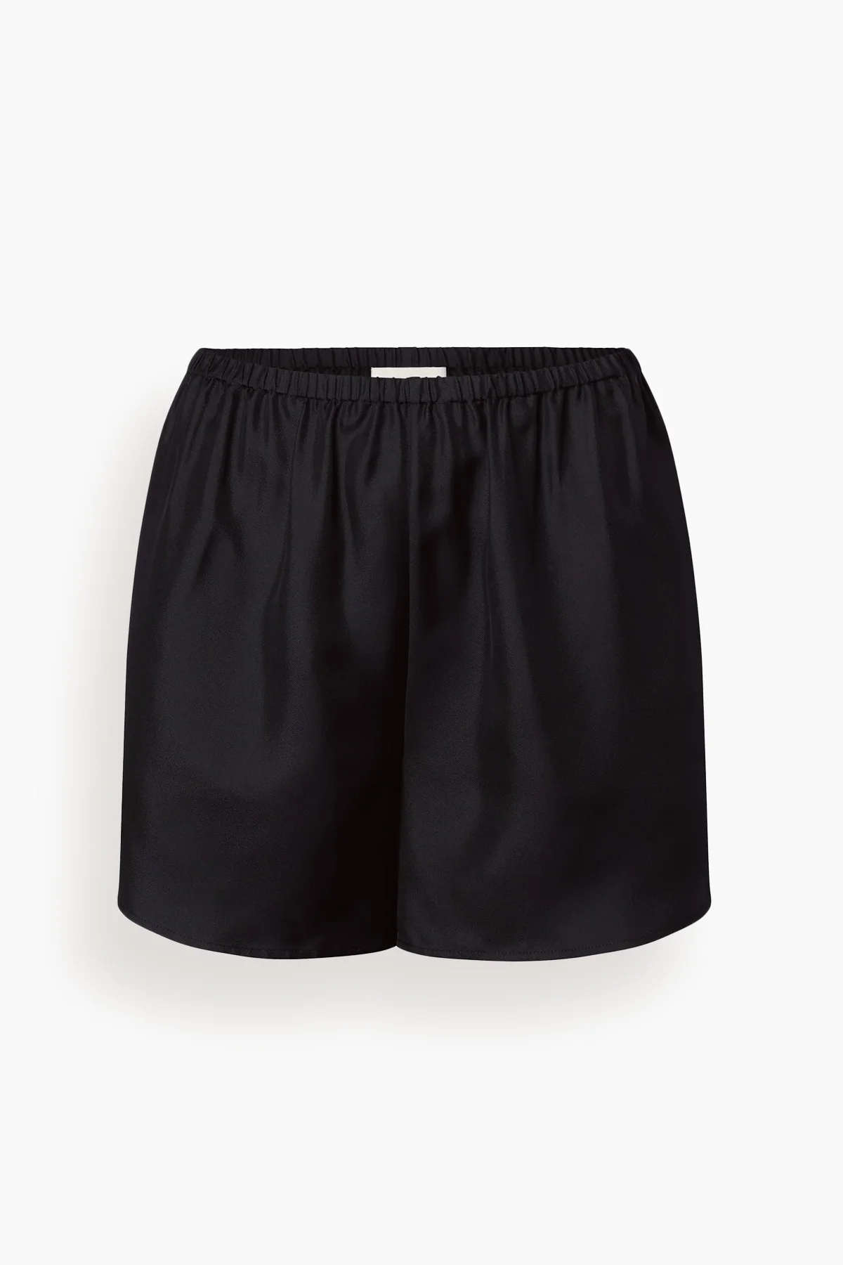 Cabo Elastic Waist Short in Black - 1