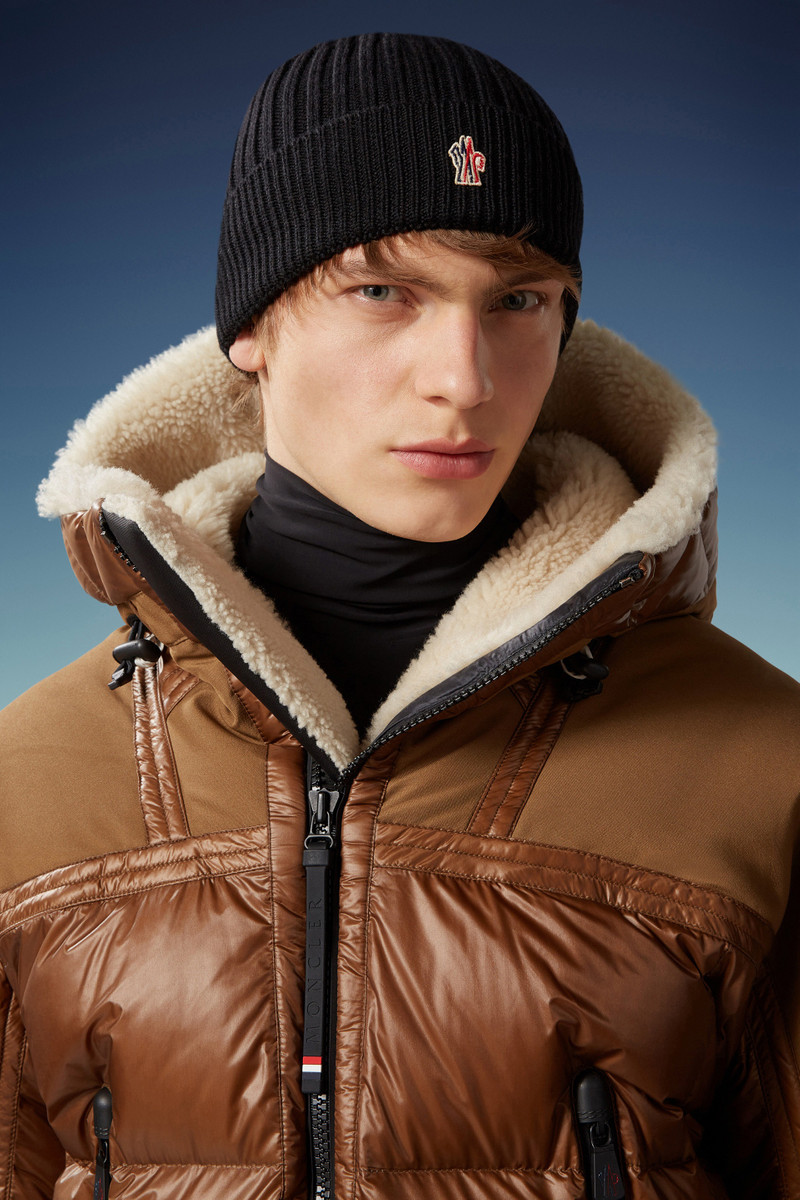 Moncler Grenoble Ribbed Knit Wool Beanie outlook