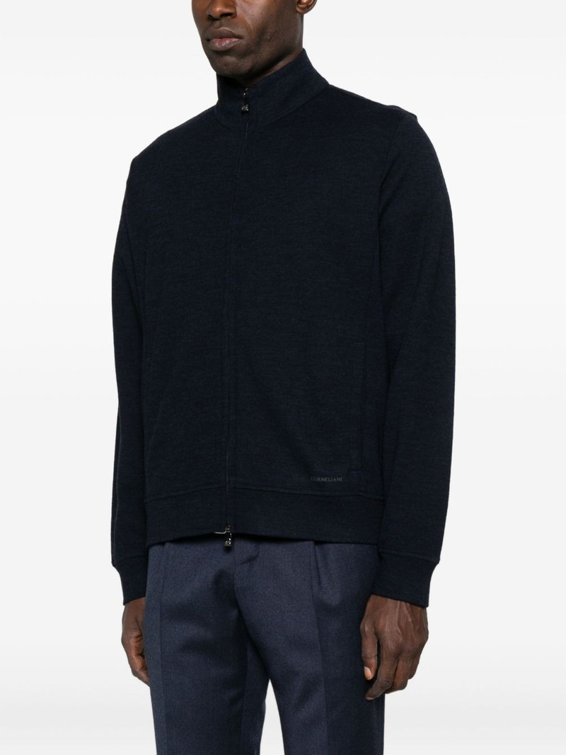 zip-front knitted cardigan 3