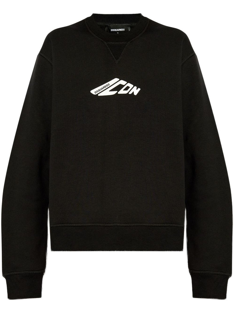 Icon-print sweatshirt 1