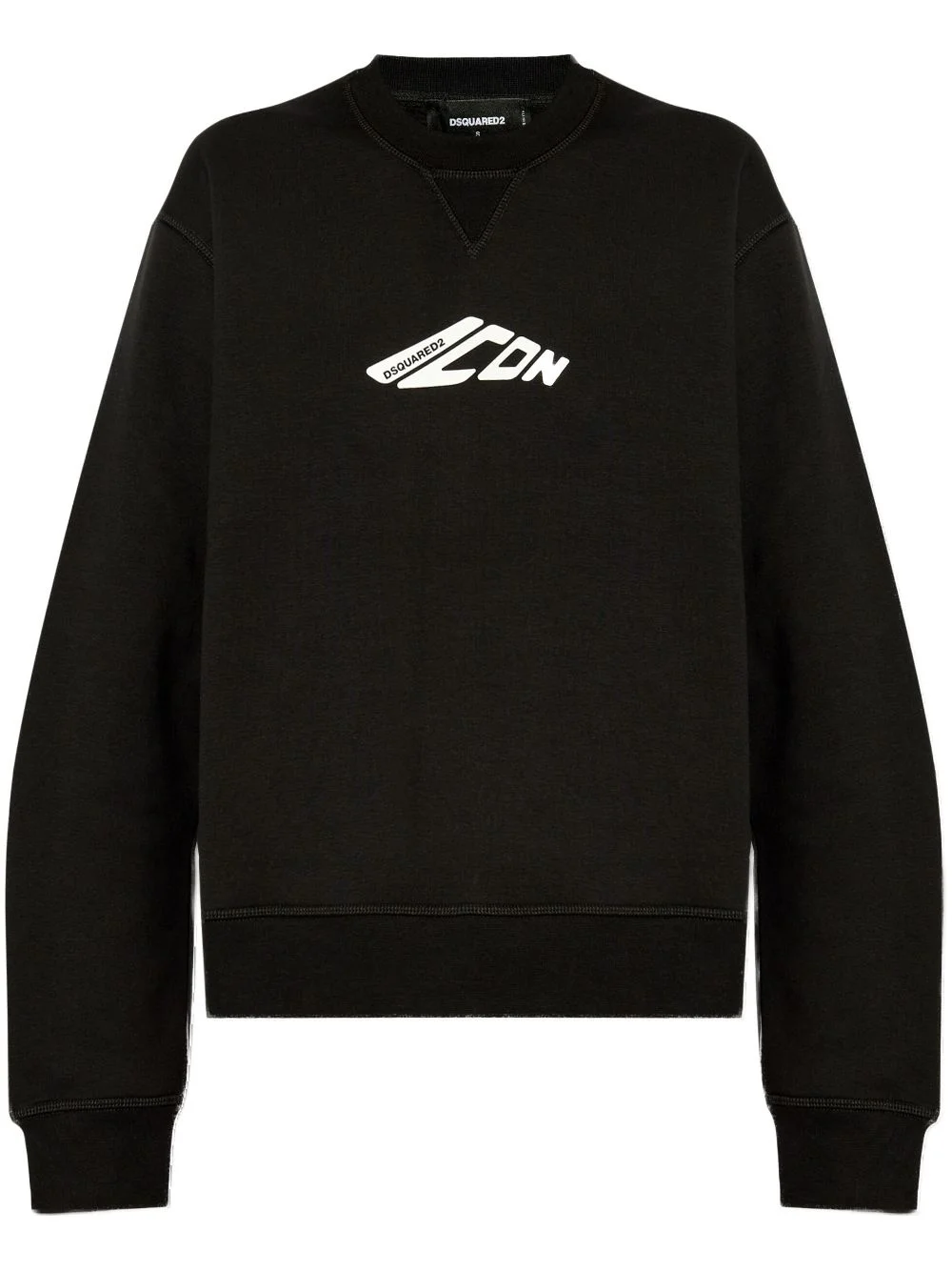 Icon-print sweatshirt - 1
