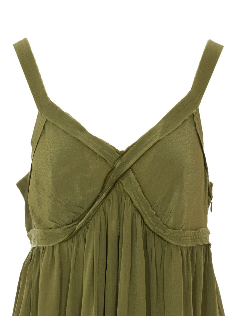 V-neck flared maxi dress 3