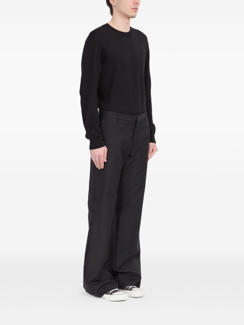 single-stitch logo trousers - 3