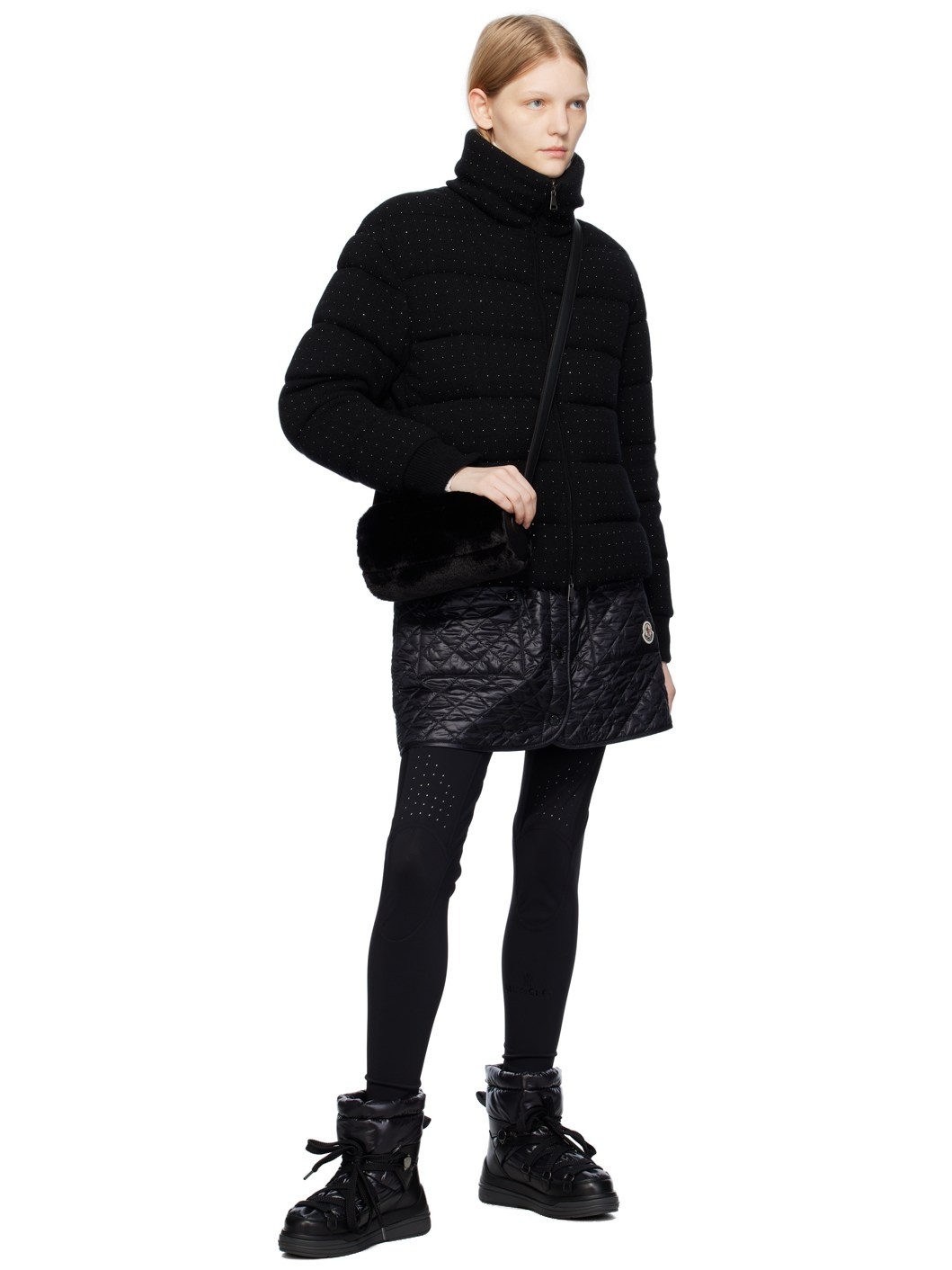 Black Effraie Down Jacket - 5