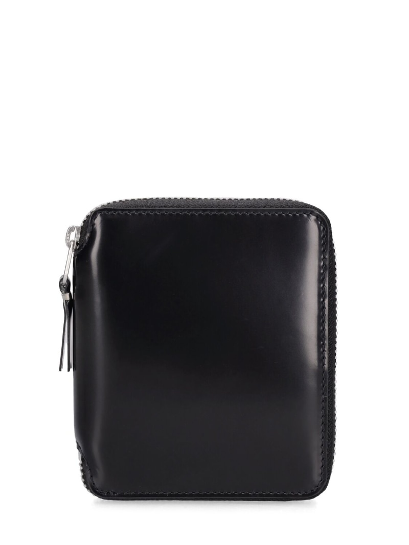 Mirror inside leather wallet - 1