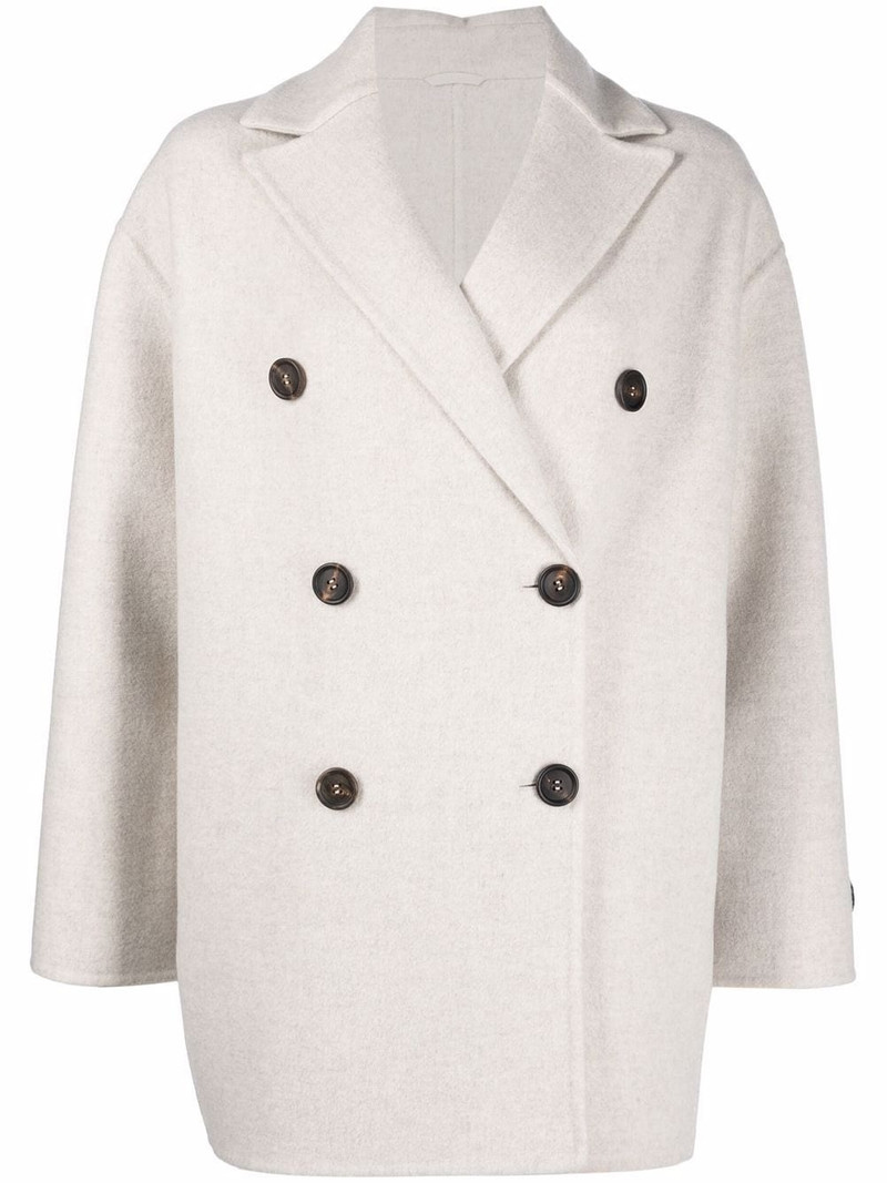 double-breasted cashmere coat 1