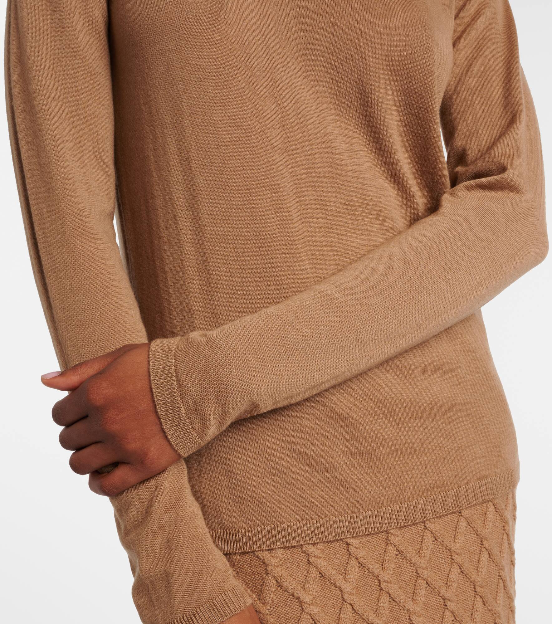 Saluto virgin wool turtleneck sweater - 5