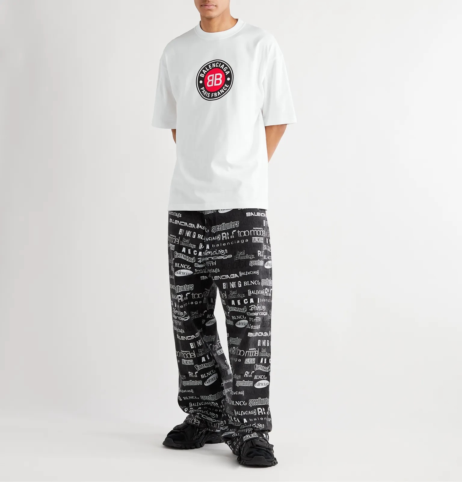 Oversized Logo-Print Cotton-Jersey T-Shirt - 7