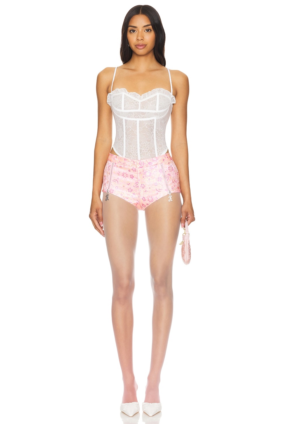 x REVOLVE Brocade Hot Short - 5