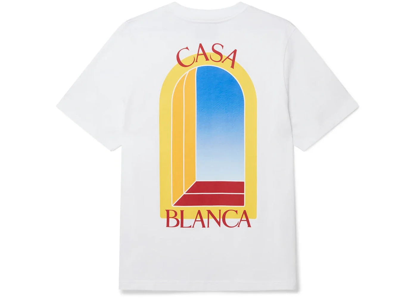 Casablanca L'Arche De Jour T-shirt White/Multi - 1