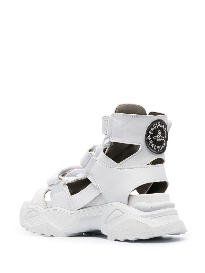 Romper caged sandals 3