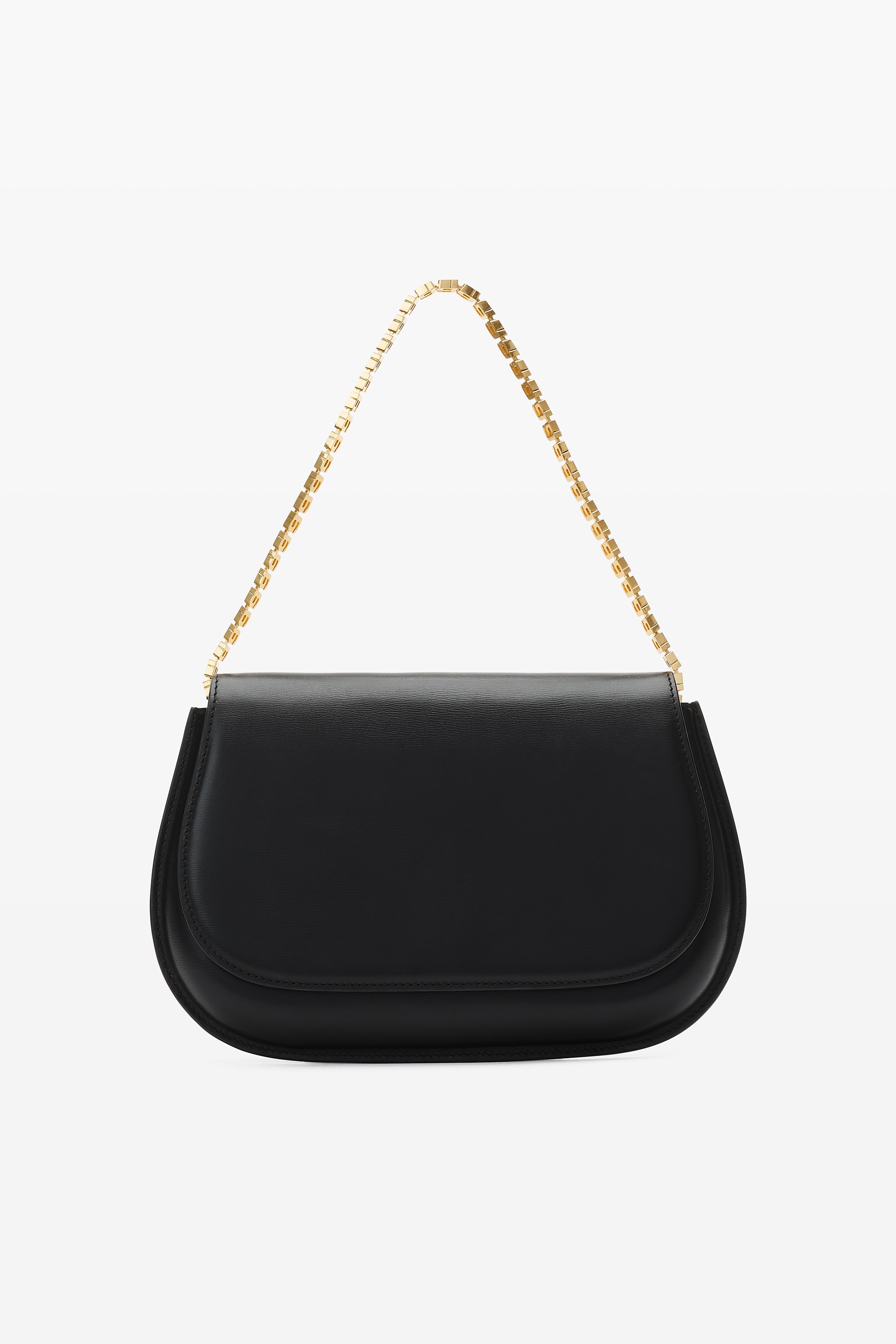 CREST FLAP BAG IN LEATHER - 1