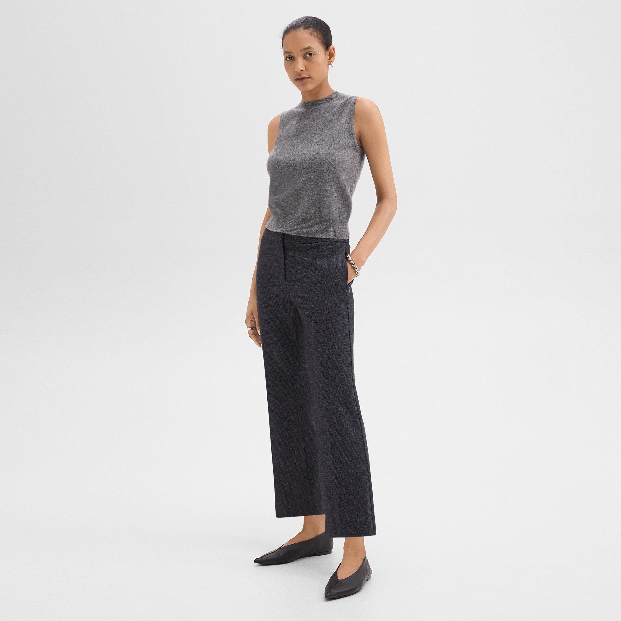 Kick Pant in Herringbone Knit - 3