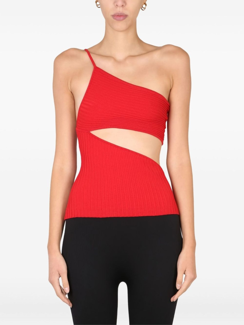 one-shoulder cut-out top 1