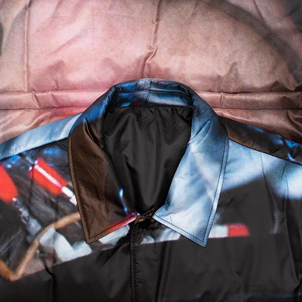 UNDERCOVER A CLOCKWORK ORANGE COAT - BLACK BASE - 3