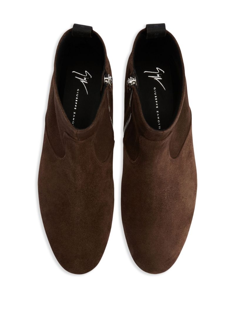chelsea suede boots - 4