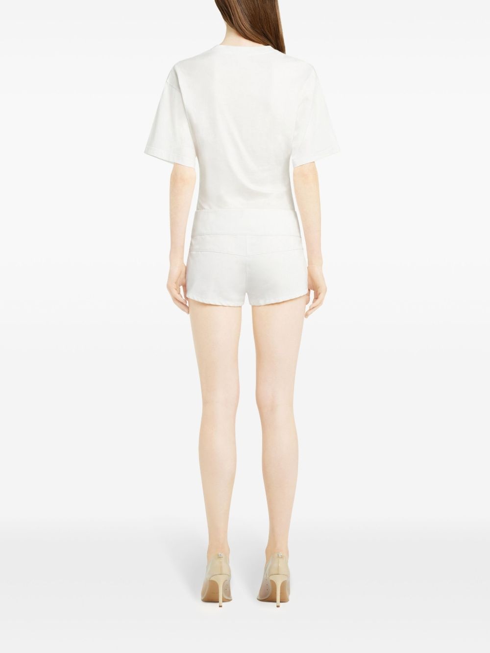 appliqué T-shirt - 4