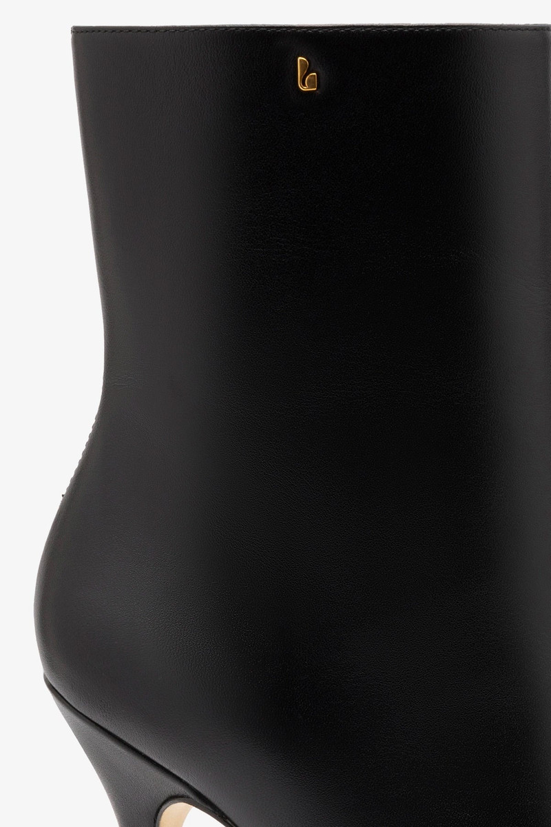 Mini Carine Boot In Black Leather 4
