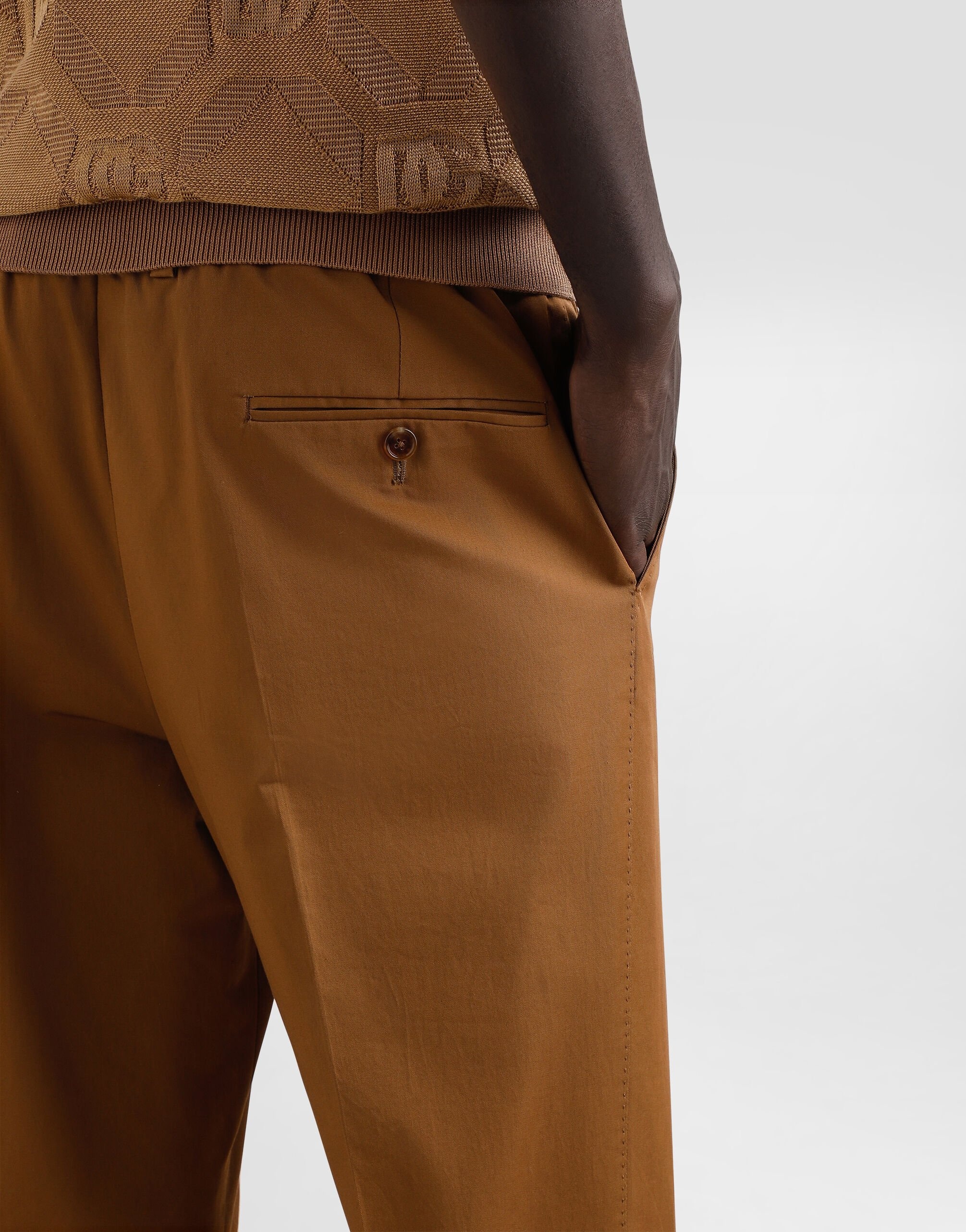 Tailored cotton pants - 3