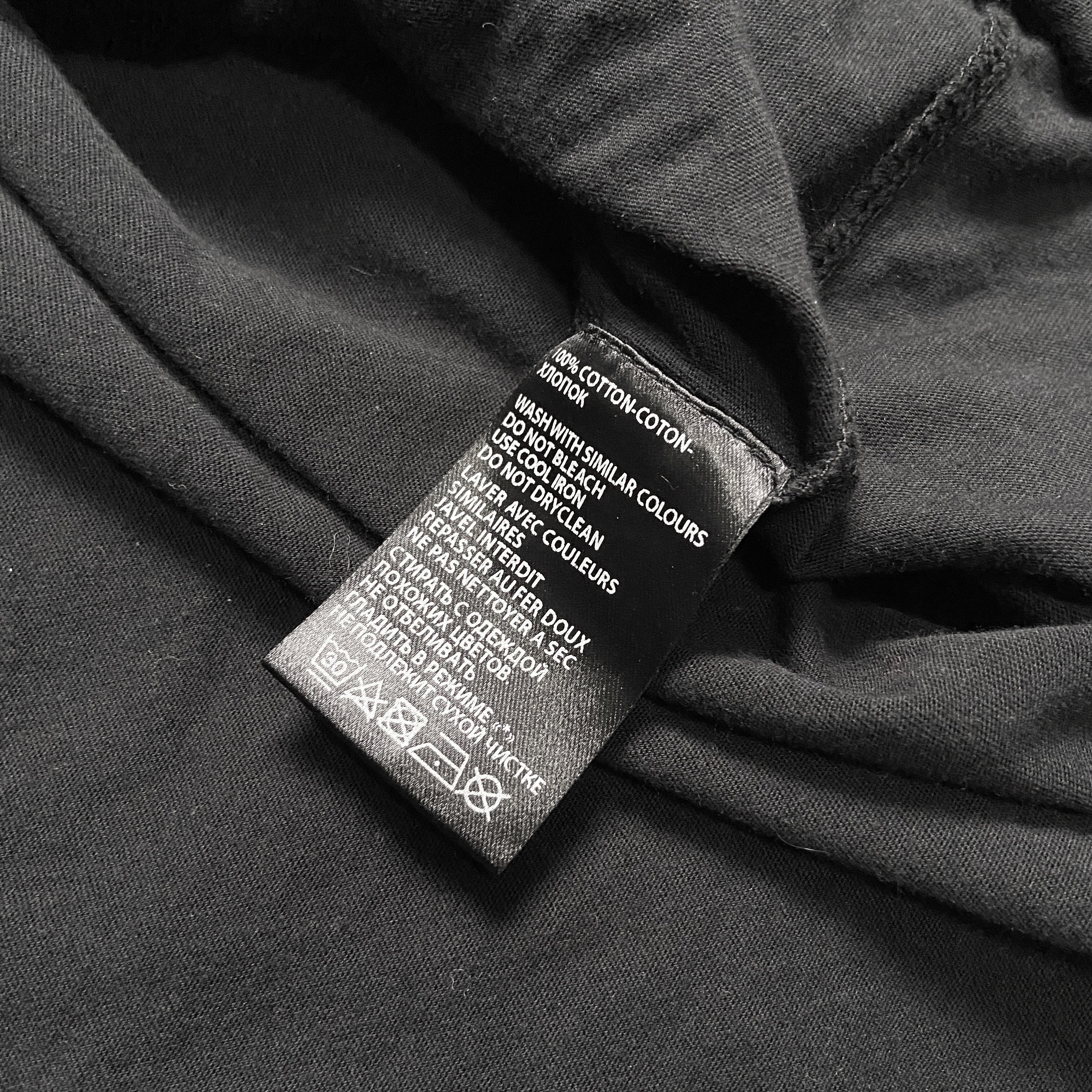 Ann Demeulemeester spring 2017 bondage Trompe I’oeil necklace print asymmetrical tee 36 - 9