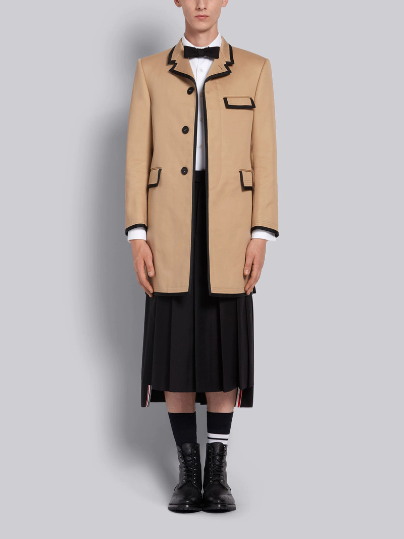 Black 3Ply Mohair Pleated Skirt 4