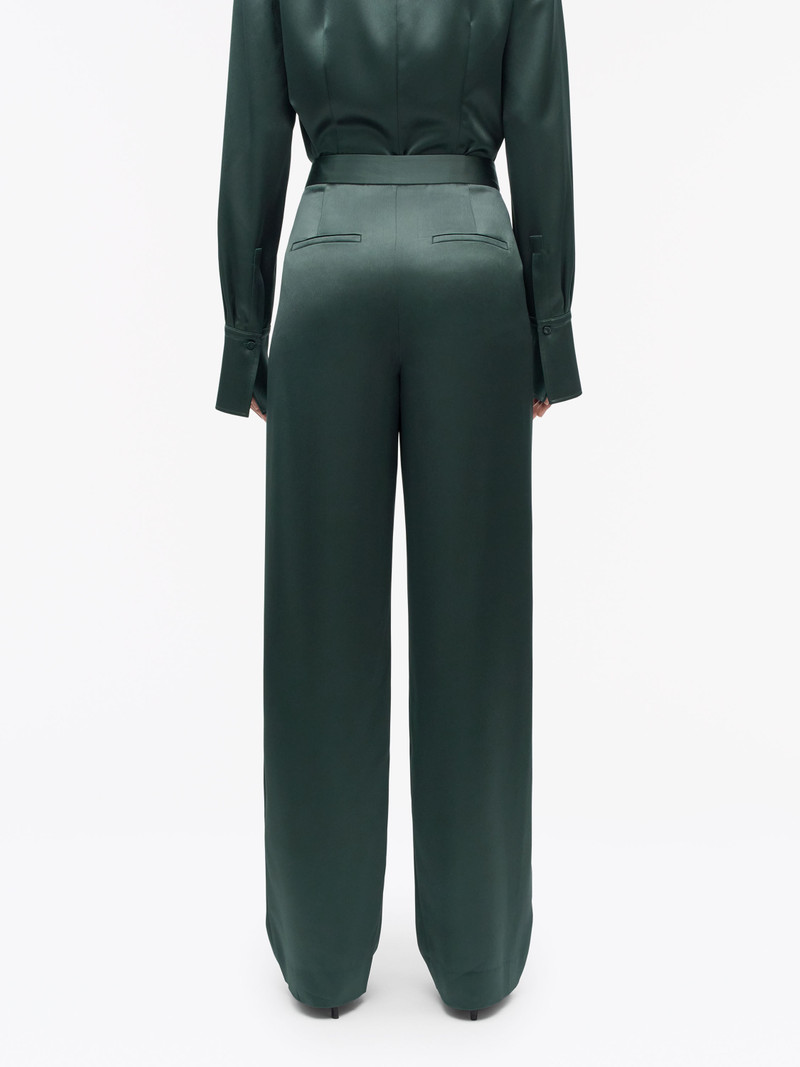 Inga Straight-Fit Satin Trousers 4