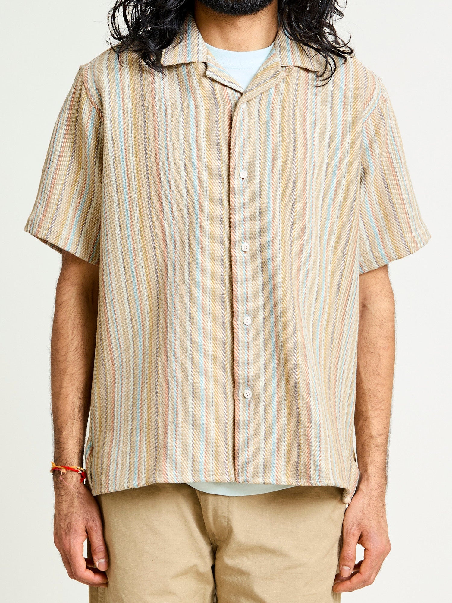 Baja Blanket Camp Shirt in Natural - 2