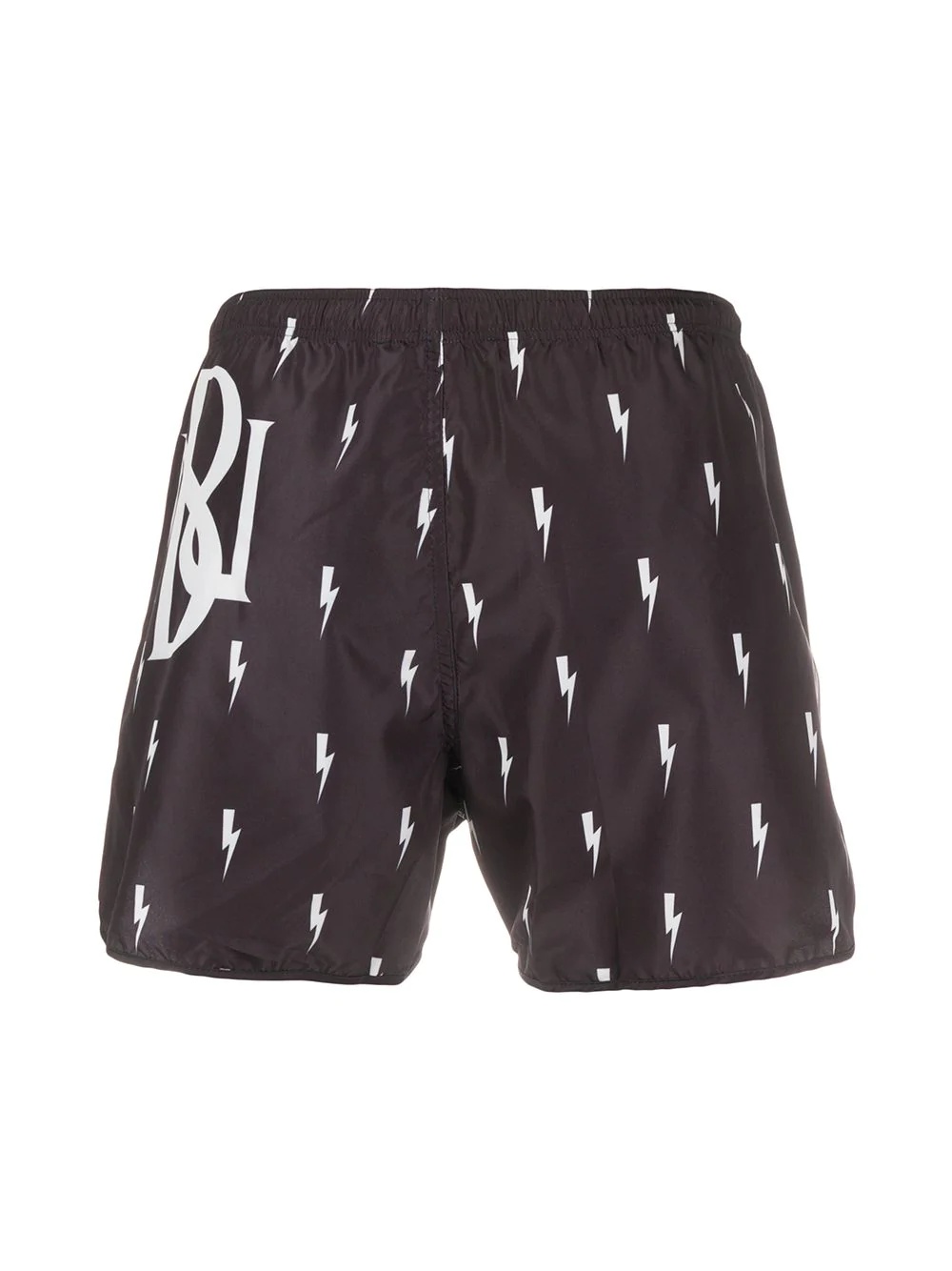 Thunderbolt-print swim shorts - 2