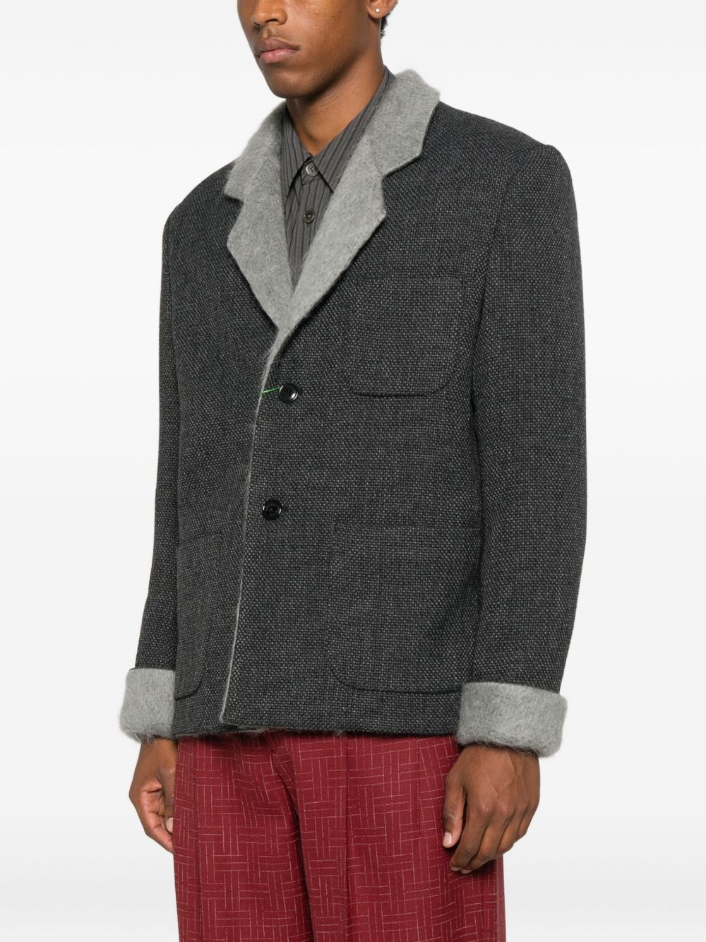 patch-pocket jacket - 3