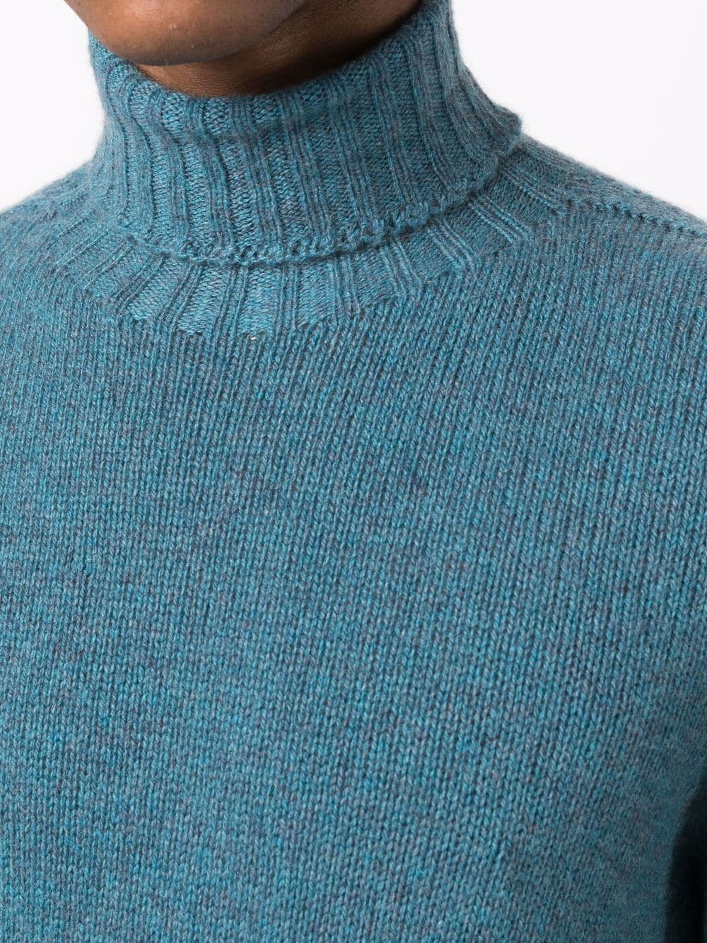 ribbed-knit cashmere jumper - 5