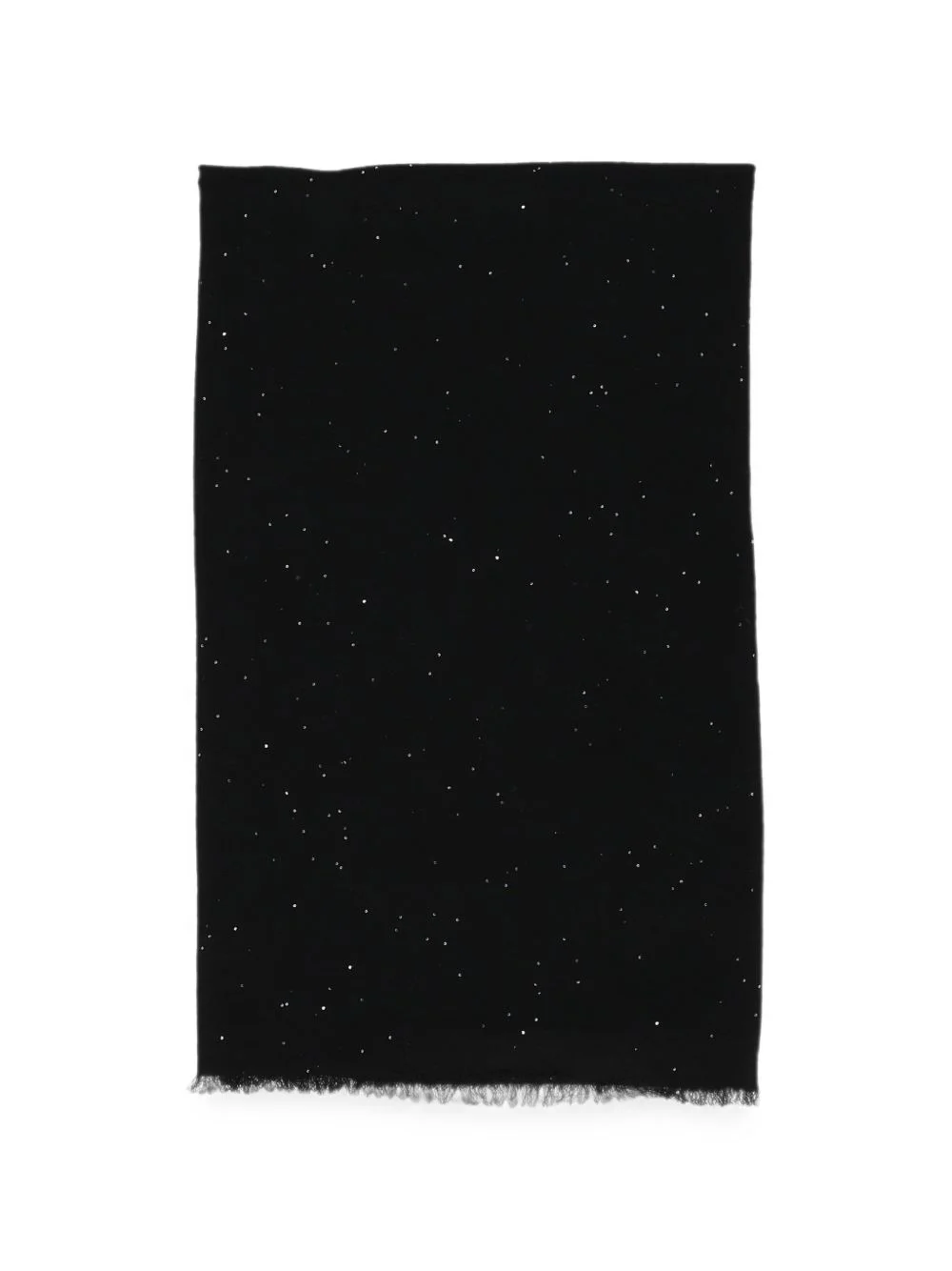 Raissa sequin-embellished frayed scarf - 1