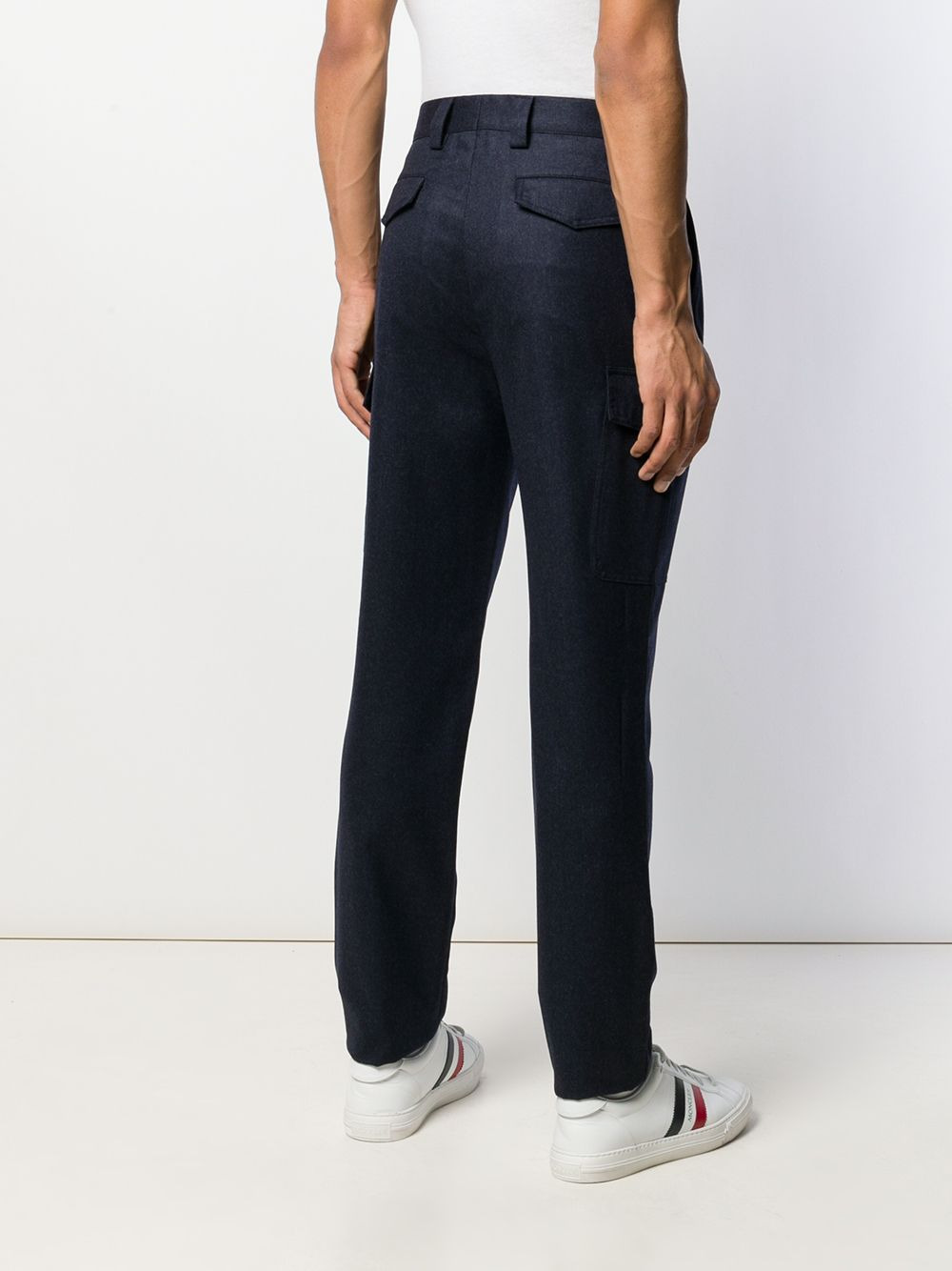 tapered tailored trousers - 4