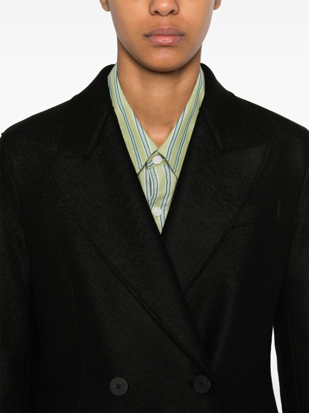 tailored wool blazer - 5