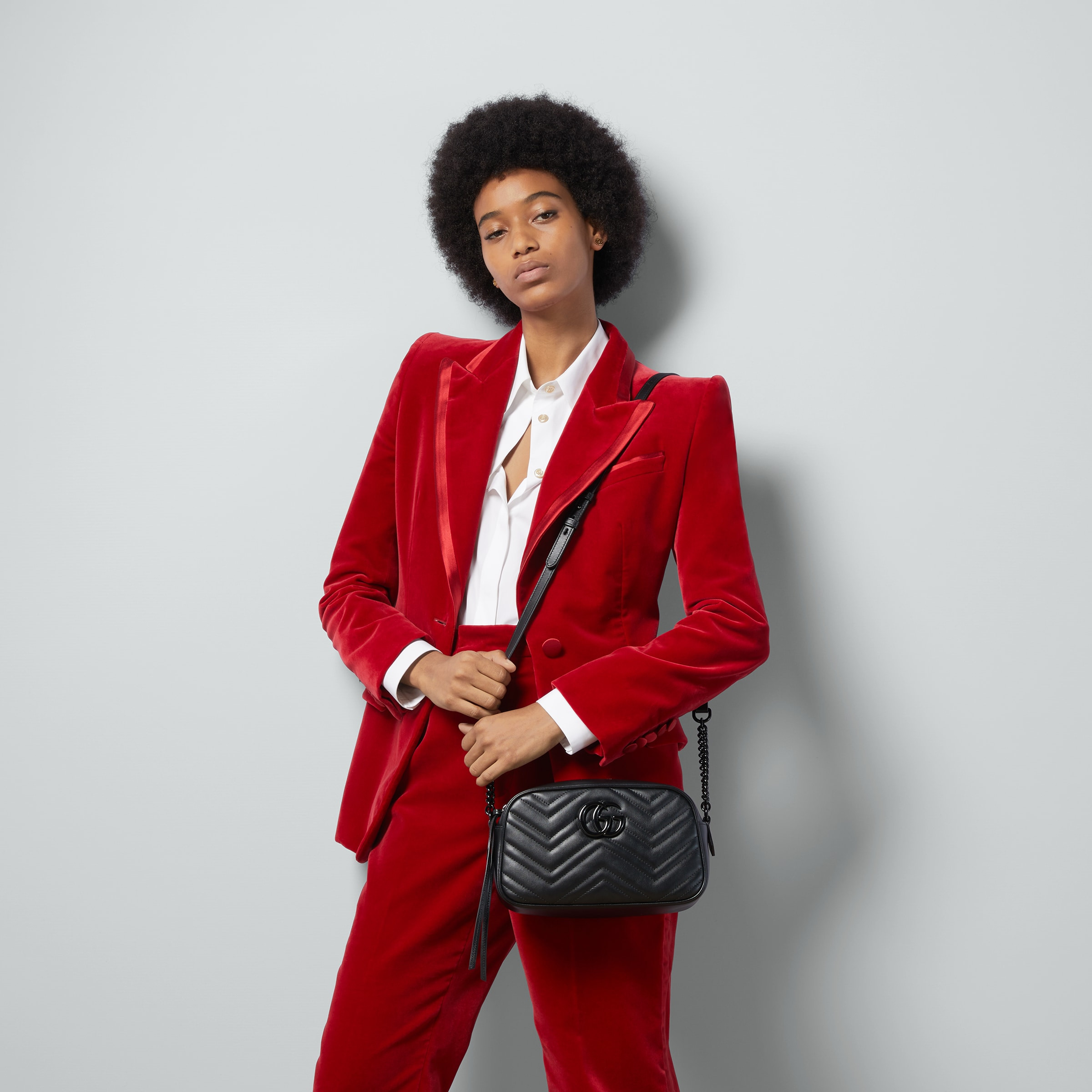GG Marmont small shoulder bag - 3
