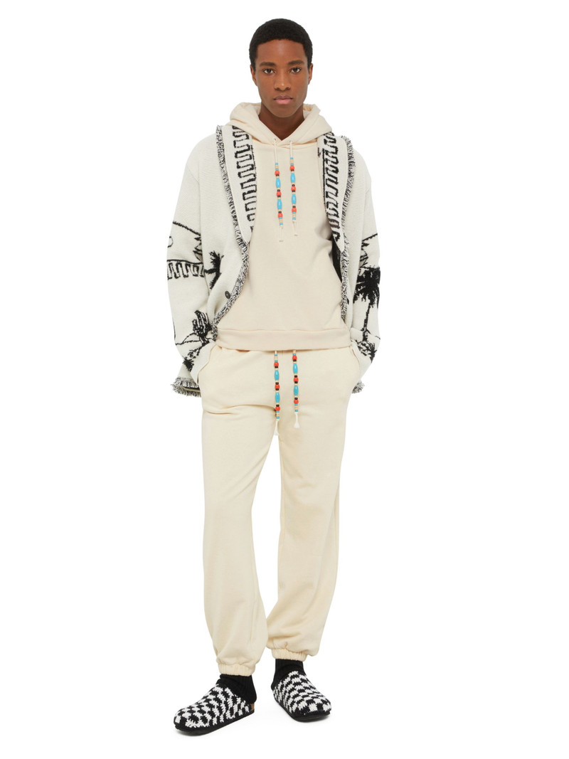 Alanui French Terry Beaded Hoodie outlook