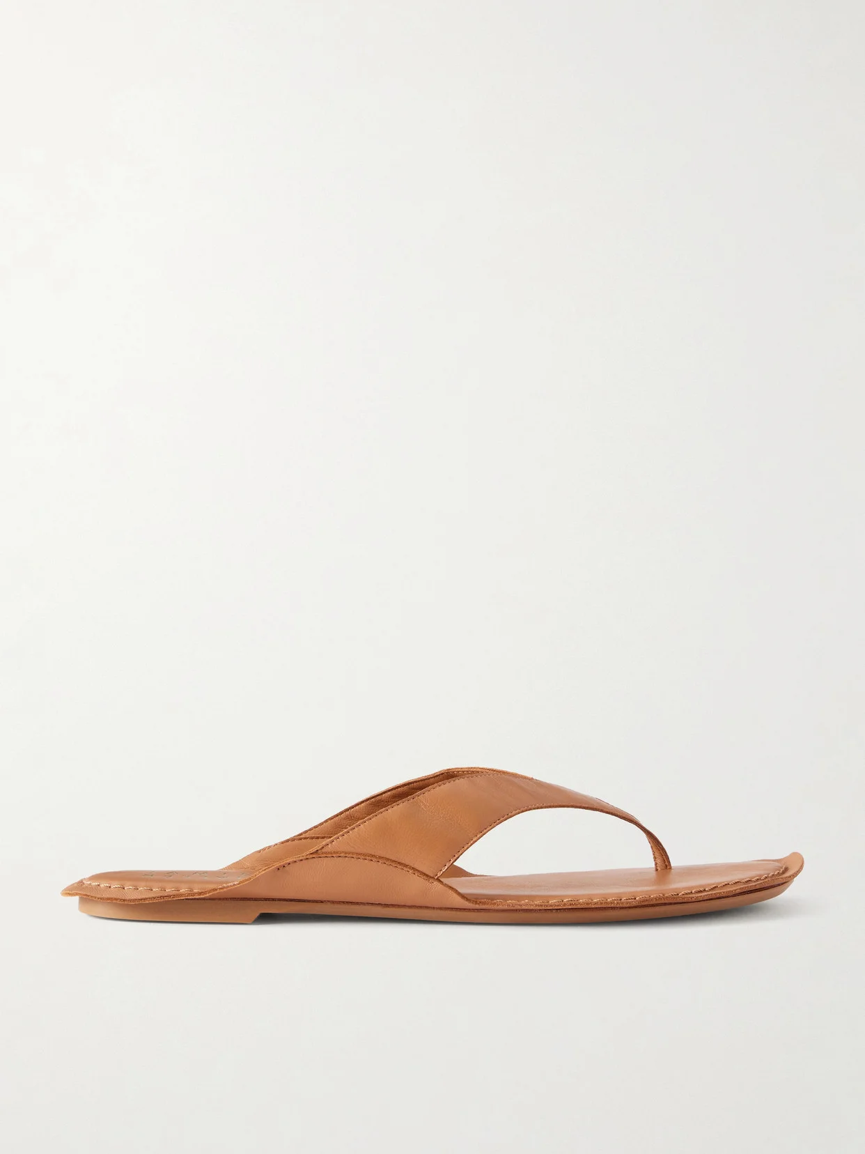 The San Diego Leather Thong Sandals - 1