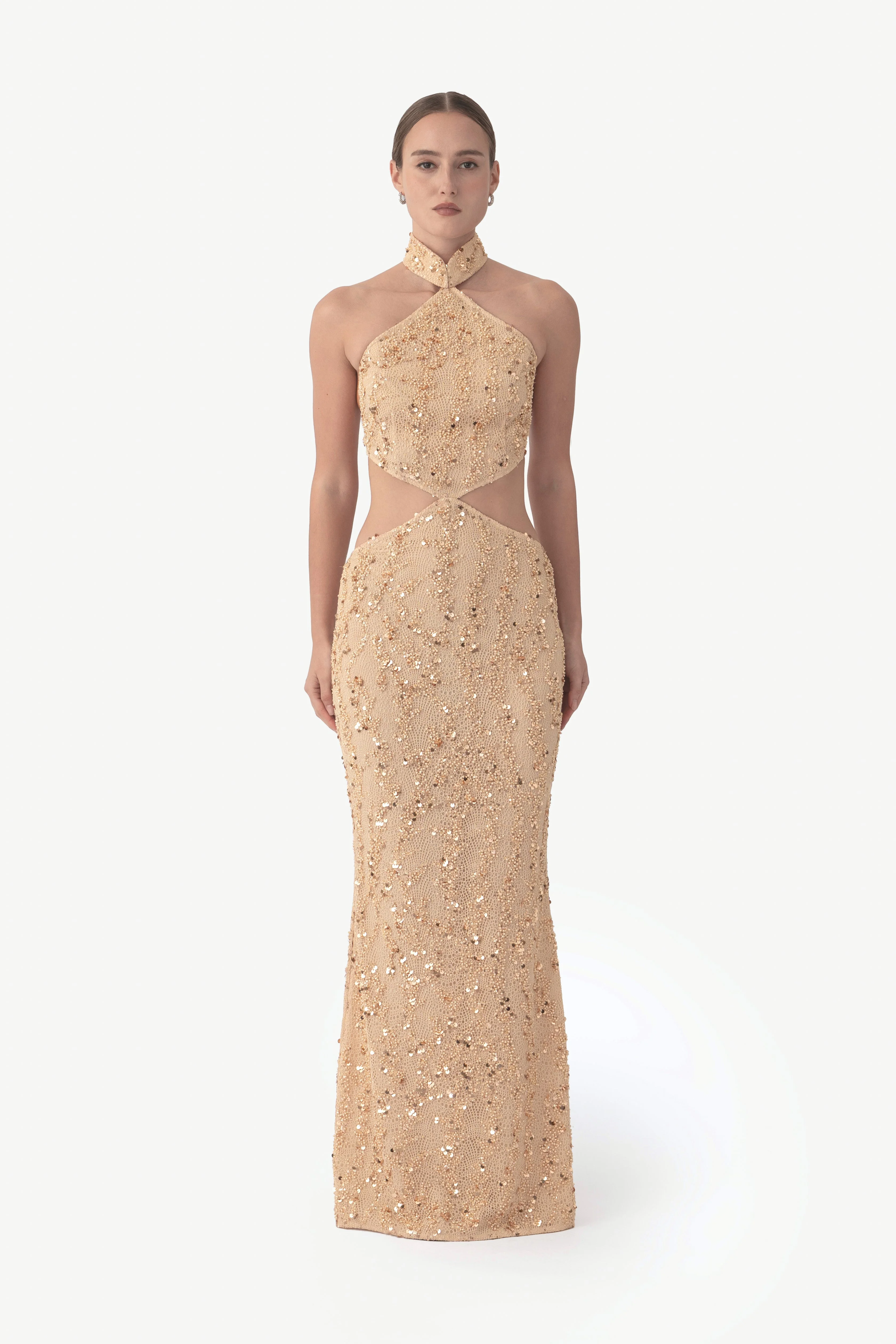 MEERA BEADED DRESS - 1