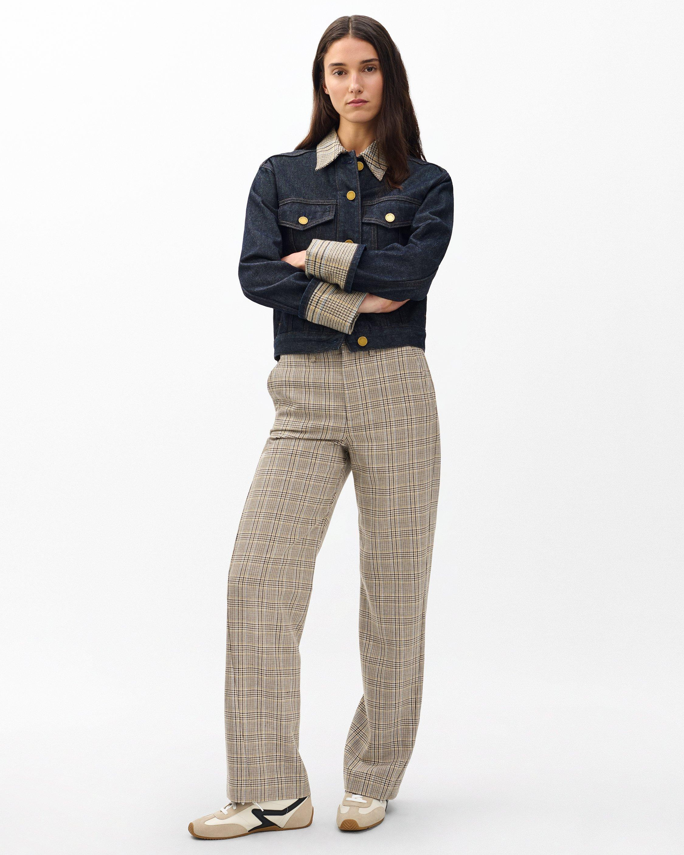 Shea Plaid Pants - 2