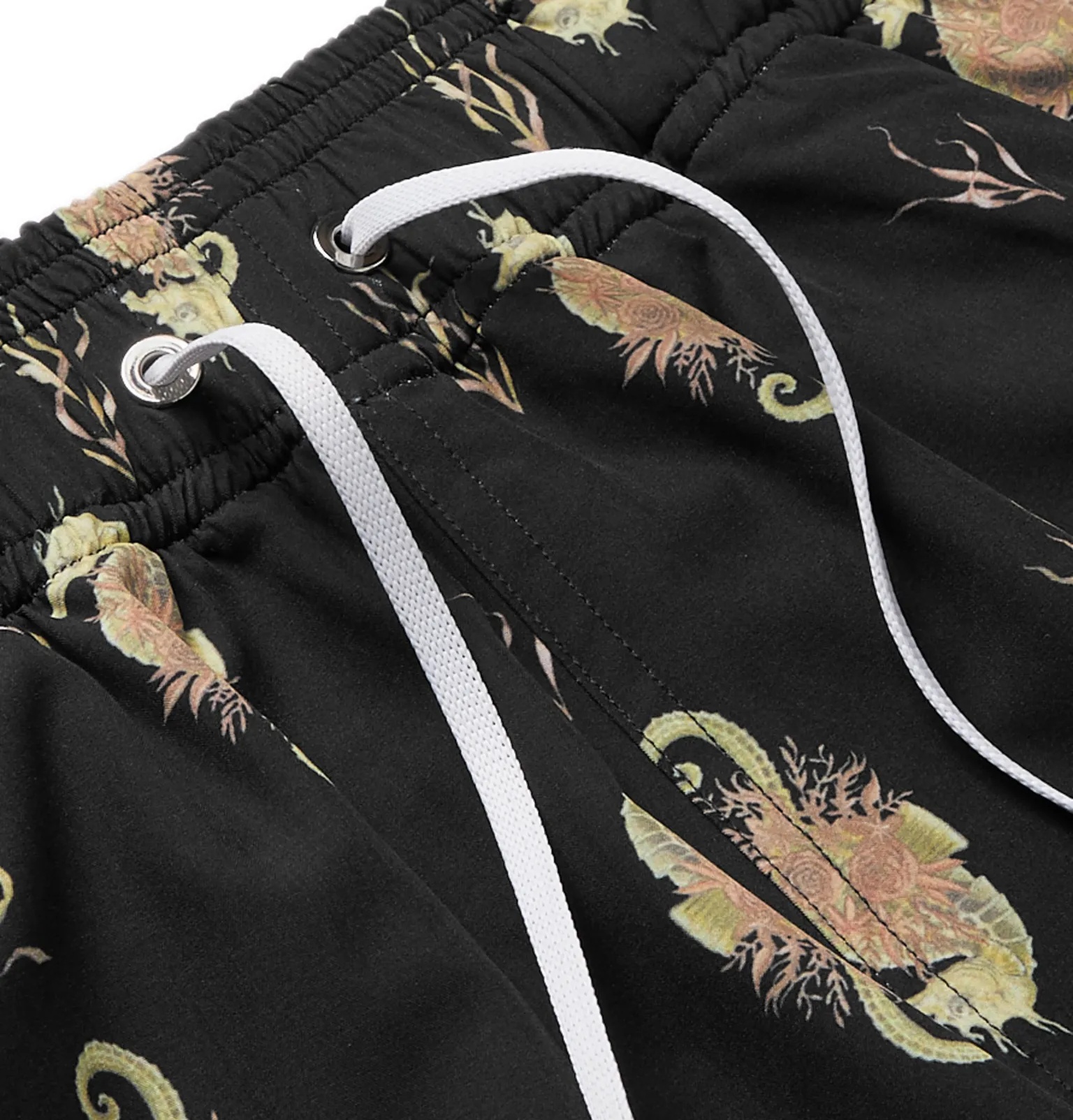 Mid-Length Printed Swim Shorts - 6